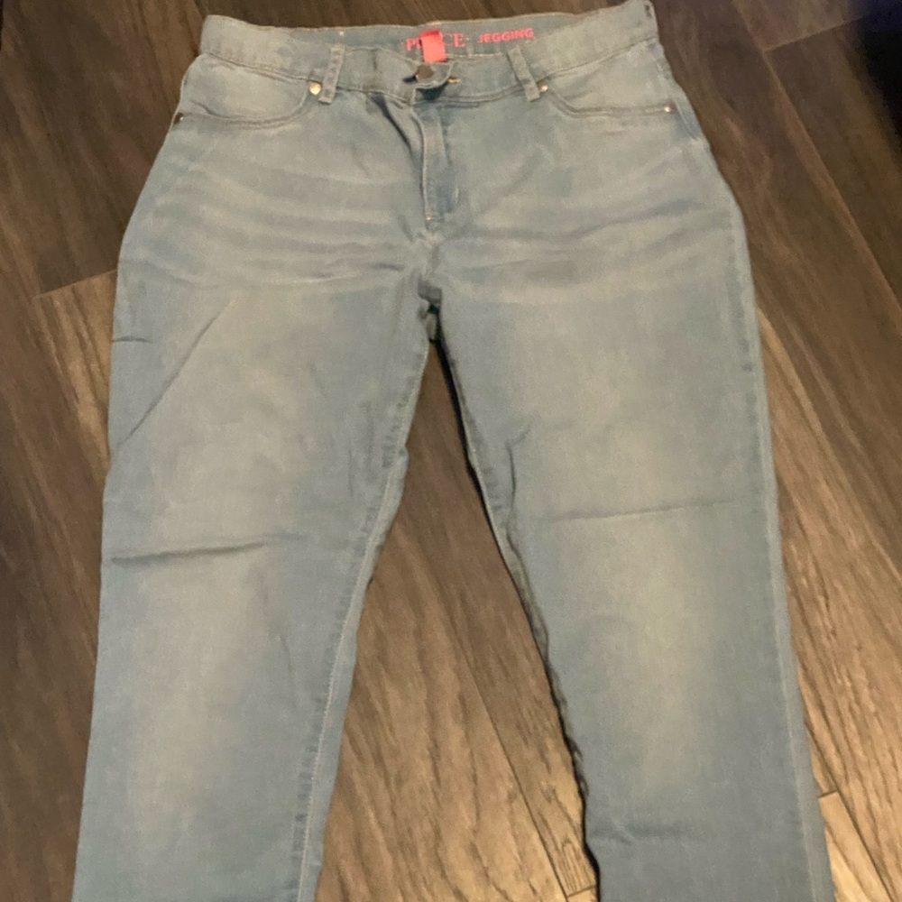 Blue Jeggings